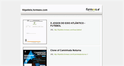 Desktop Screenshot of filipefelix.formees.com