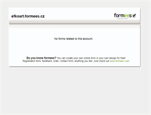 Tablet Screenshot of efkoart.formees.cz