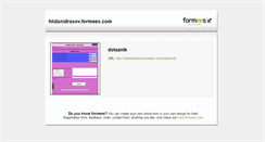 Desktop Screenshot of hlidanidrasov.formees.com